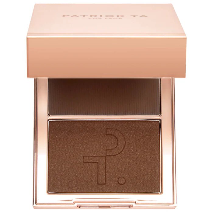 Patrick Ta Crème Contour & Powder Bronzer Duo Full - 6.8 g crème and 9 g powder Original - The Beauty Code