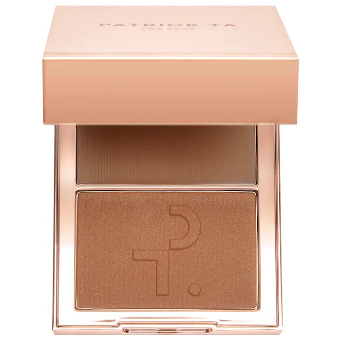 Patrick Ta Crème Contour & Powder Bronzer Duo Full - 6.8 g crème and 9 g powder Original - The Beauty Code