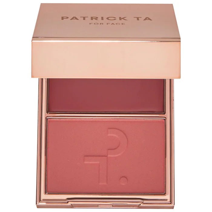 Patrick Ta Crème & Powder Blush Duo Full Original - The Beauty Code