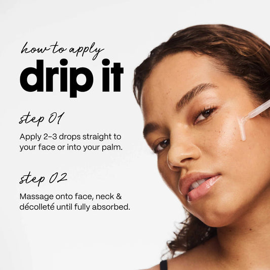 point of view drip it nourishing glow serum Full - 30 ml Original - The Beauty Code