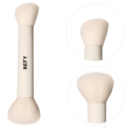 Refy Duo Brush 2.0 for Liquid Blush and Bronzer Original - The Beauty Code