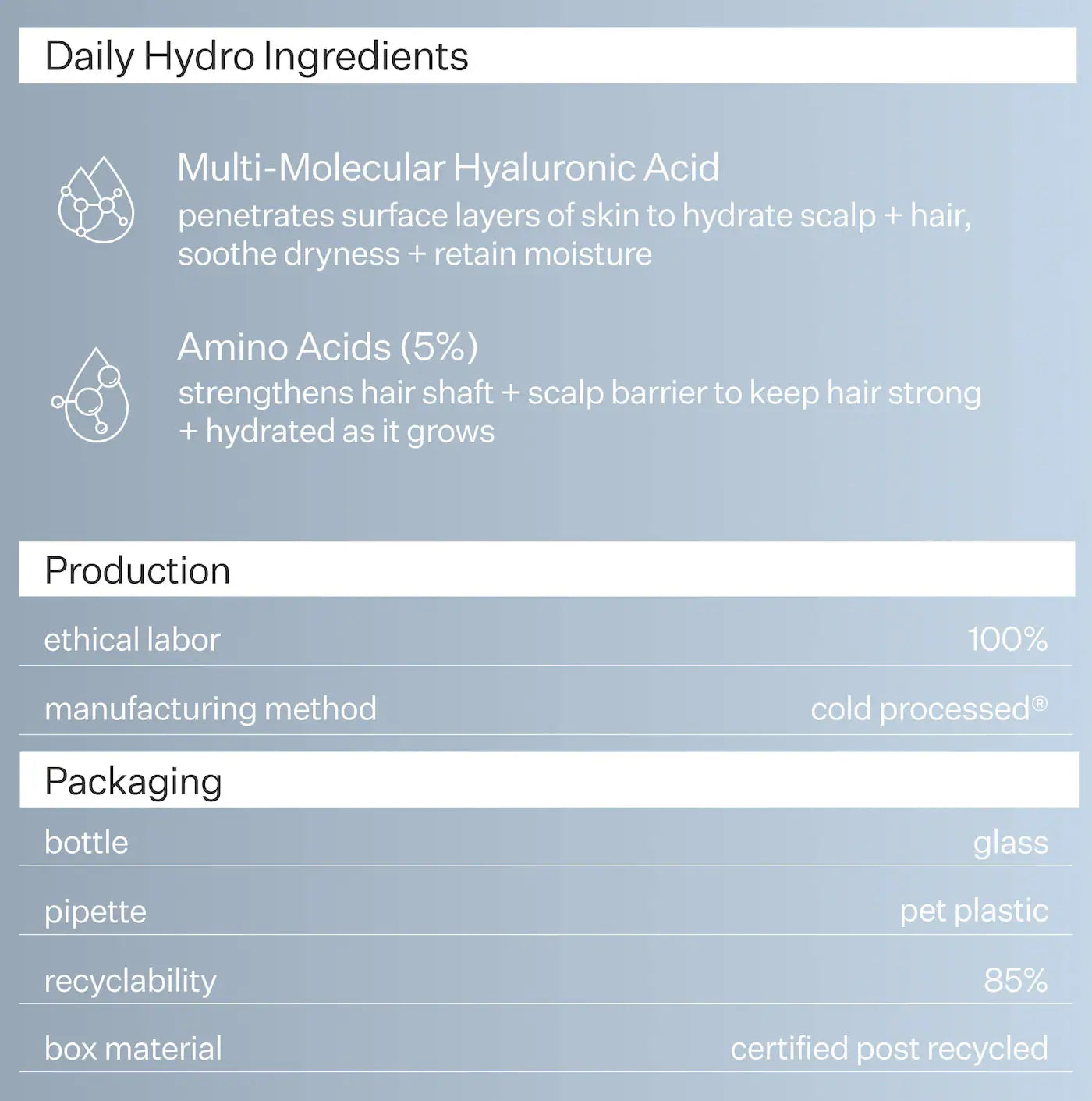 Act+Acre Daily Hydro™ Scalp Serum with Hyaluronic Acid for Dry Scalp