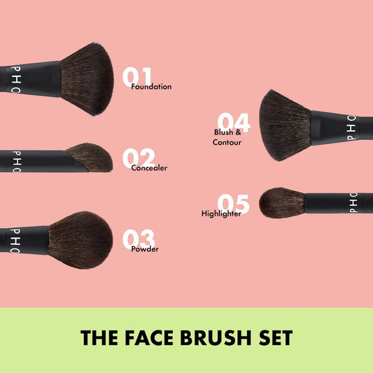 Sephora Collection The Face Brush Set Original - The Beauty Code
