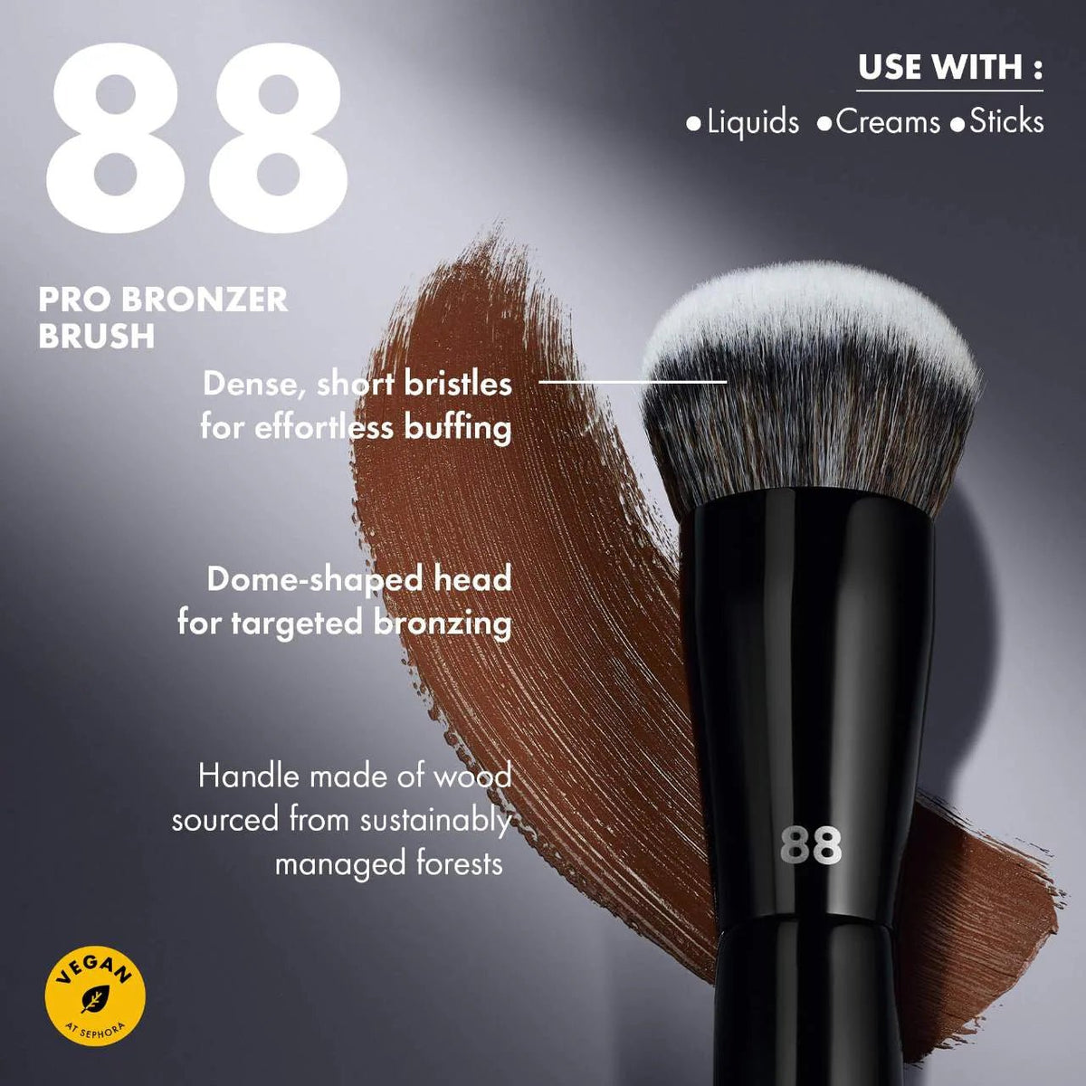 Sephora PRO Bronzer Brush #88 Original - The Beauty Code