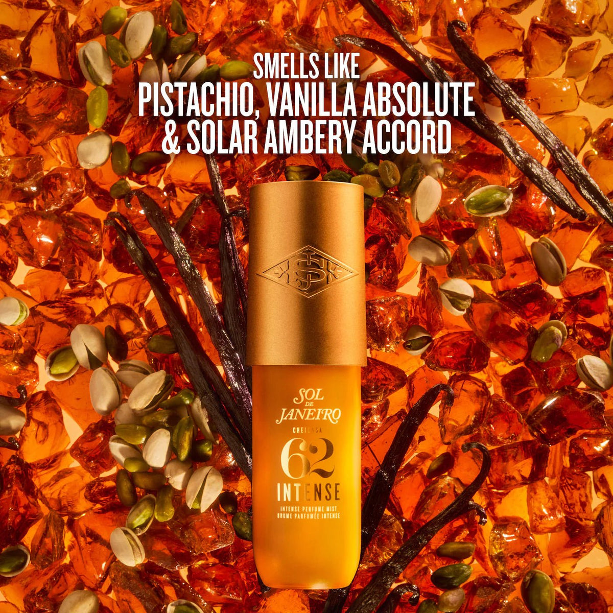 Sol de Janeiro Cheirosa 62™ Intense Amber Gourmand Perfume Mist90 ml Original - The Beauty Code