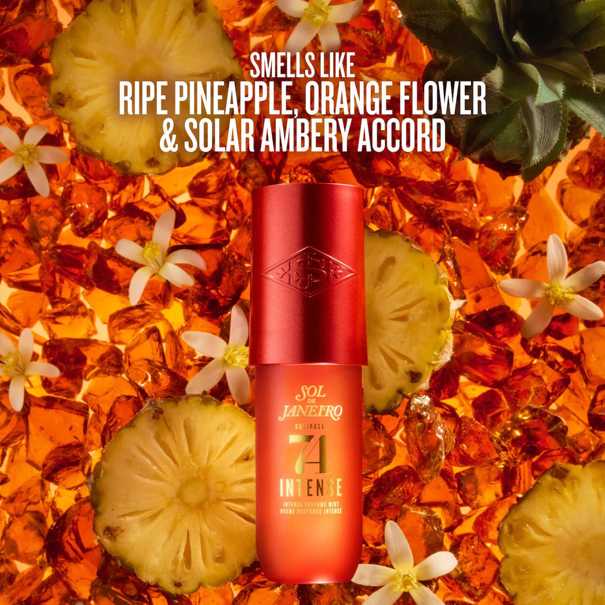 Sol de Janeiro Cheirosa 74 Intense Amber Floral Perfume Mist90 ml Original - The Beauty Code
