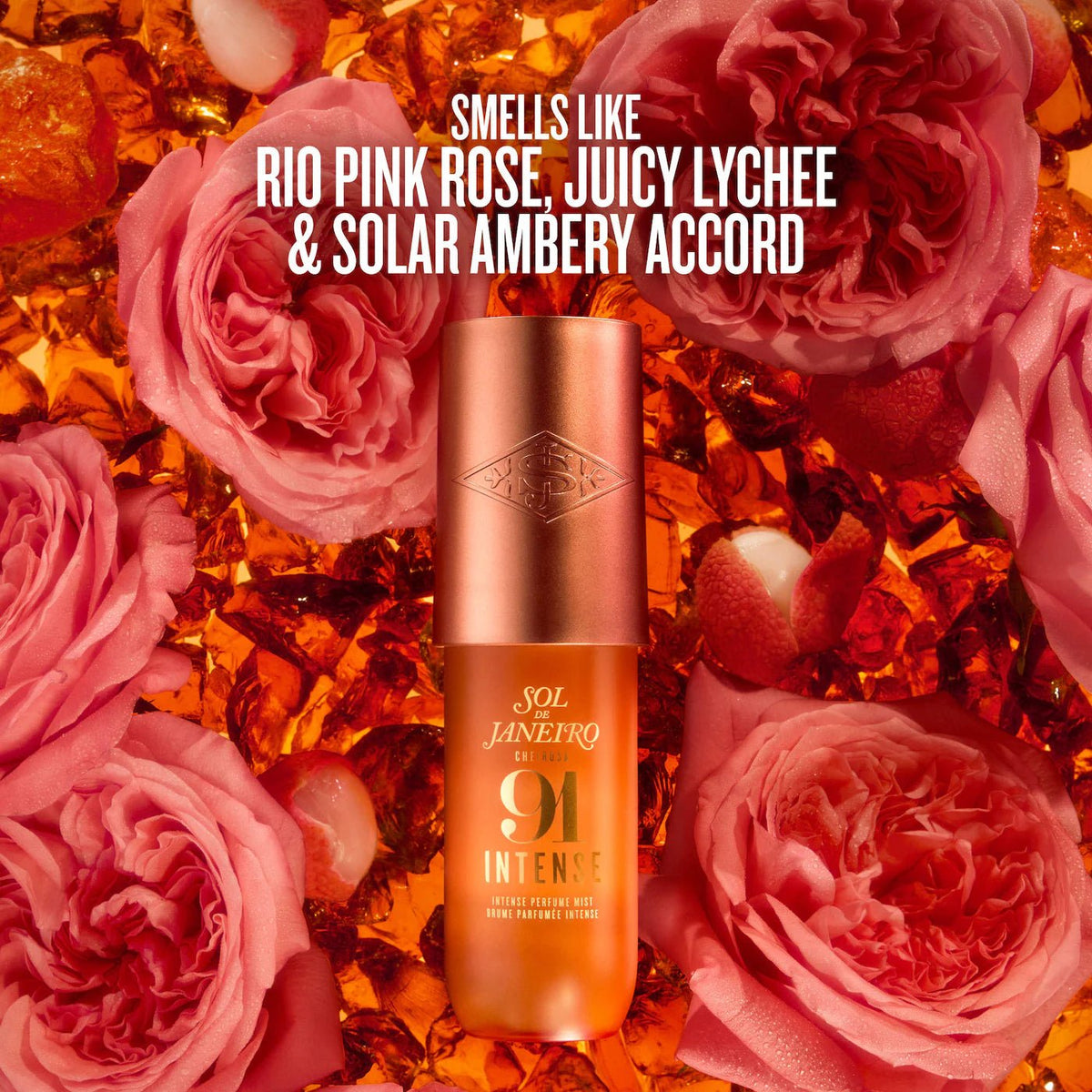 Sol de Janeiro Cheirosa 91 Intense Floral Gourmand Perfume Mist90 ml Original - The Beauty Code