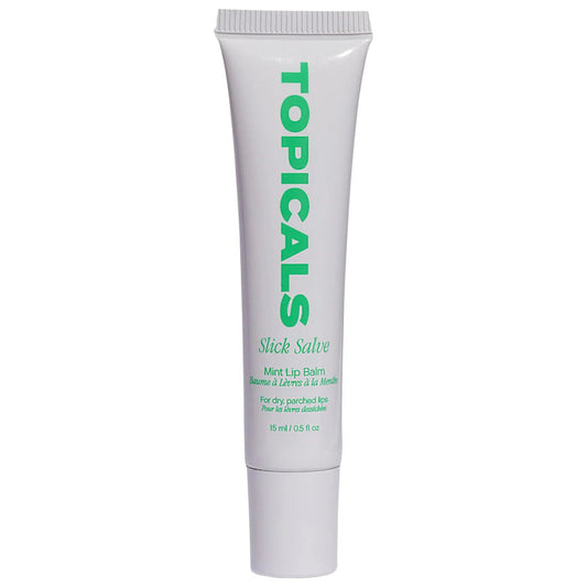 Topicals Slick Salve Glossy Lip Balm Mint Original - The Beauty Code