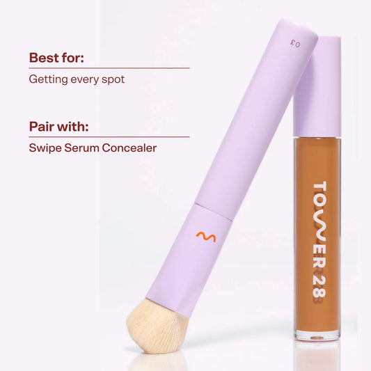 Tower 28 Baby Blender Brush For Concealer Original - The Beauty Code