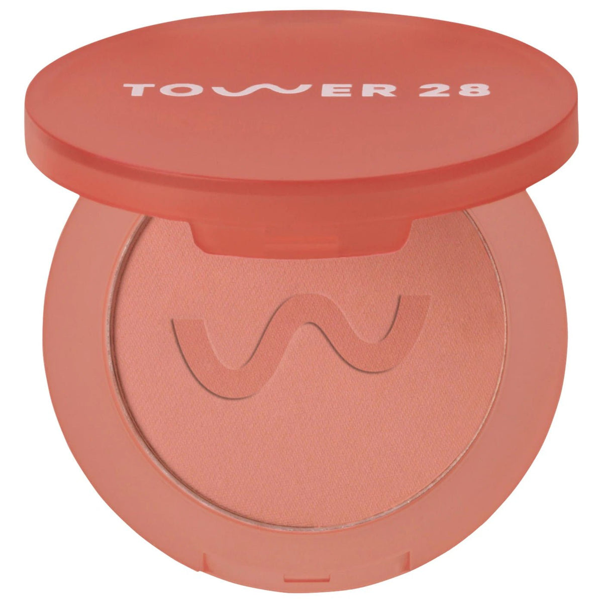 Tower 28 Matte Powder Blush Long Beach Iced Tea Original - The Beauty Code