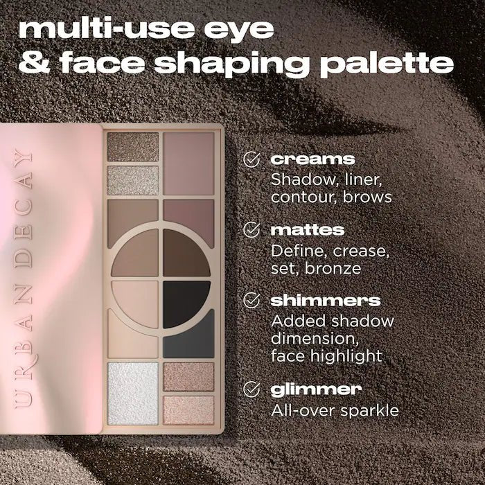 Urban Decay Naked Shaped Cool-Toned Makeup Palette Original - The Beauty Code