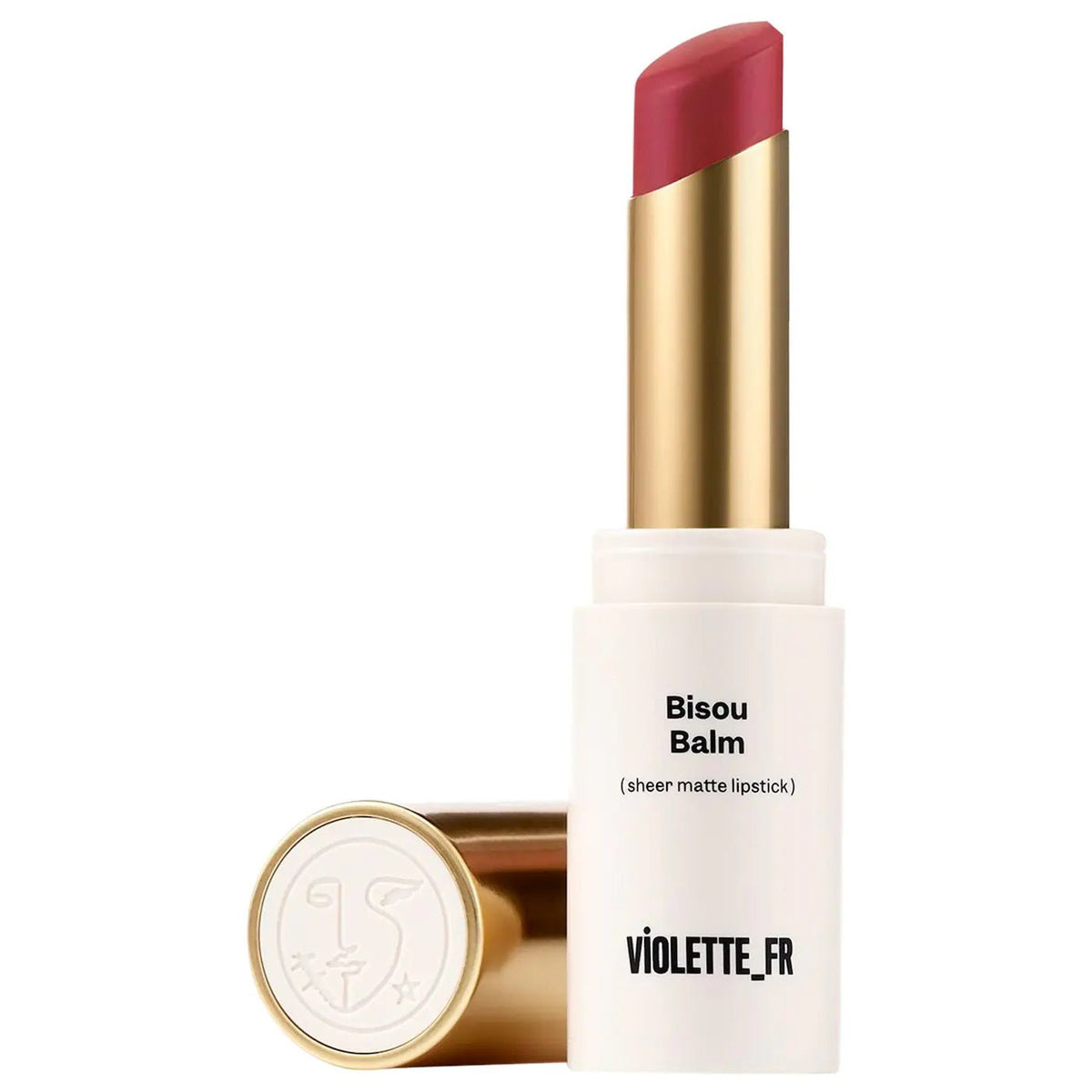 VIOLETTE_FR Bisou Balm Sheer Matte Lipstick Full - 2.5 g Original - The Beauty Code