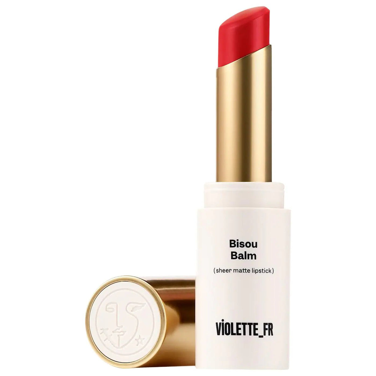 VIOLETTE_FR Bisou Balm Sheer Matte Lipstick Full - 2.5 g Original - The Beauty Code