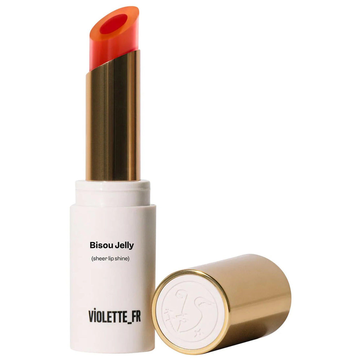 VIOLETTE_FR Bisou Jelly Sheer Shine Hydrating Lipstick Full - 2.5 g Original - The Beauty Code