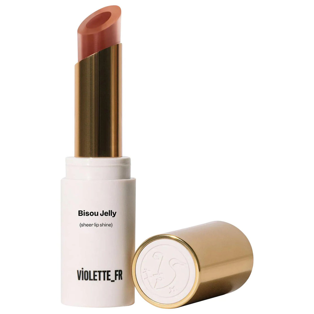VIOLETTE_FR Bisou Jelly Sheer Shine Hydrating Lipstick Full - 2.5 g Original - The Beauty Code