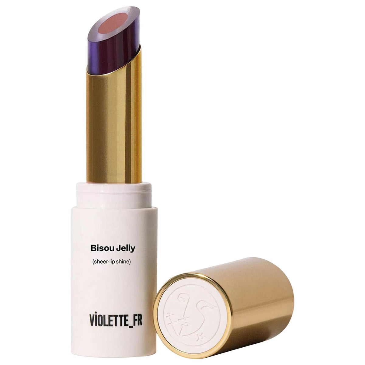 VIOLETTE_FR Bisou Jelly Sheer Shine Hydrating Lipstick Full - 2.5 g Original - The Beauty Code