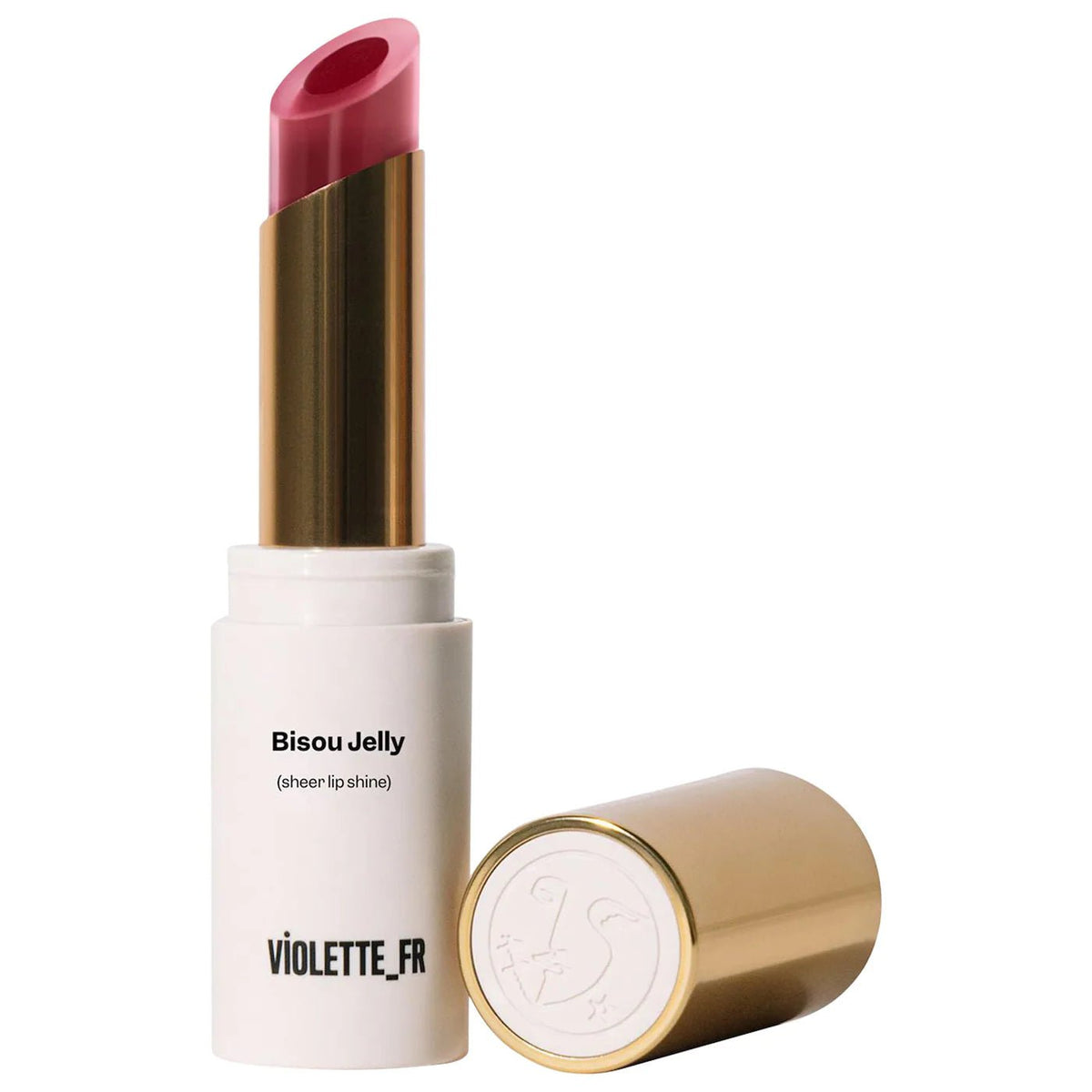 VIOLETTE_FR Bisou Jelly Sheer Shine Hydrating Lipstick Full - 2.5 g Original - The Beauty Code