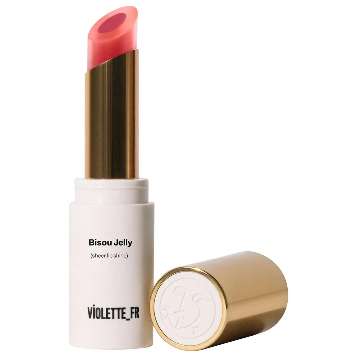 VIOLETTE_FR Bisou Jelly Sheer Shine Hydrating Lipstick Full - 2.5 g Original - The Beauty Code