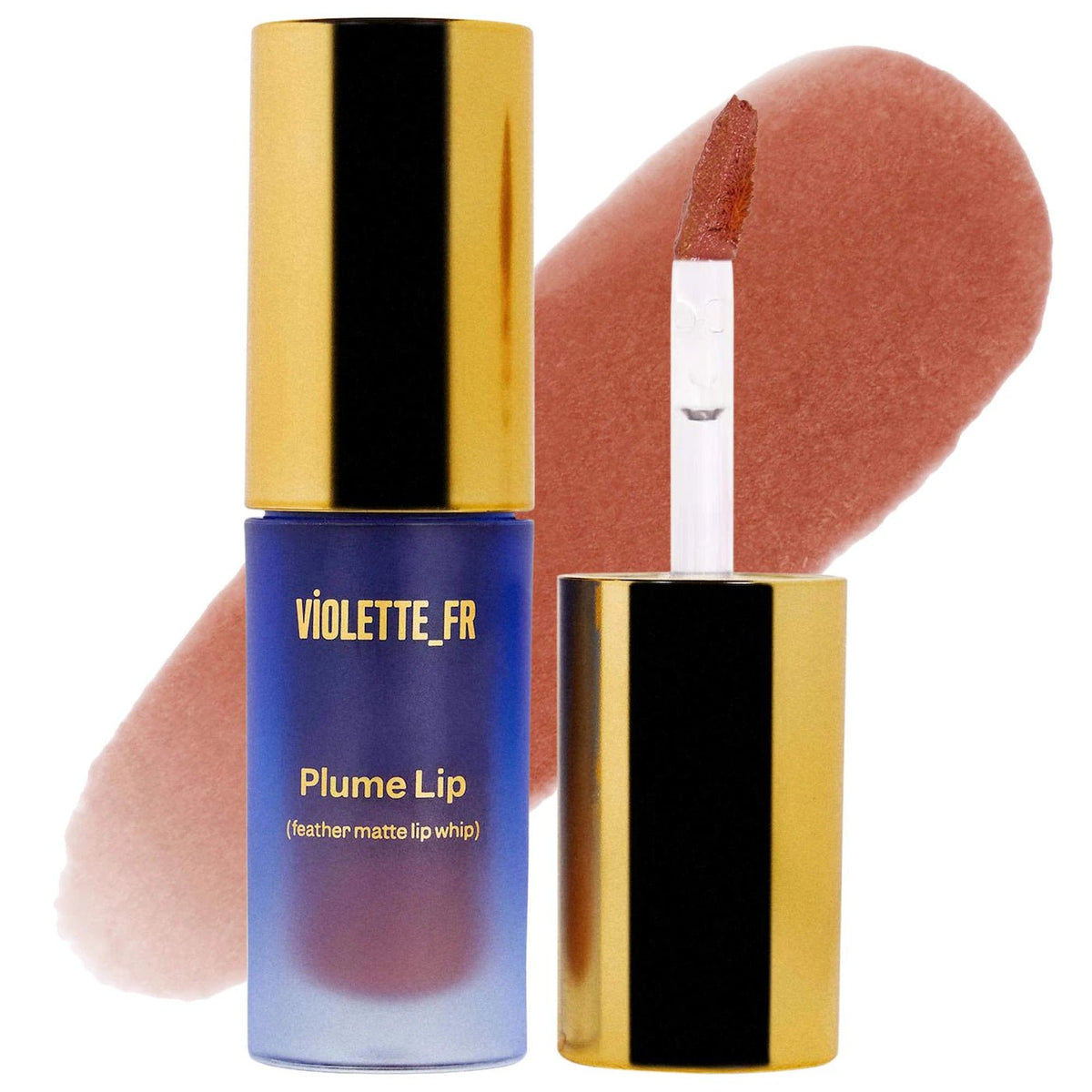 VIOLETTE_FR Plume Lip Moisturizing Feather Matte Lip Whip Full - 3.3 g Original - The Beauty Code