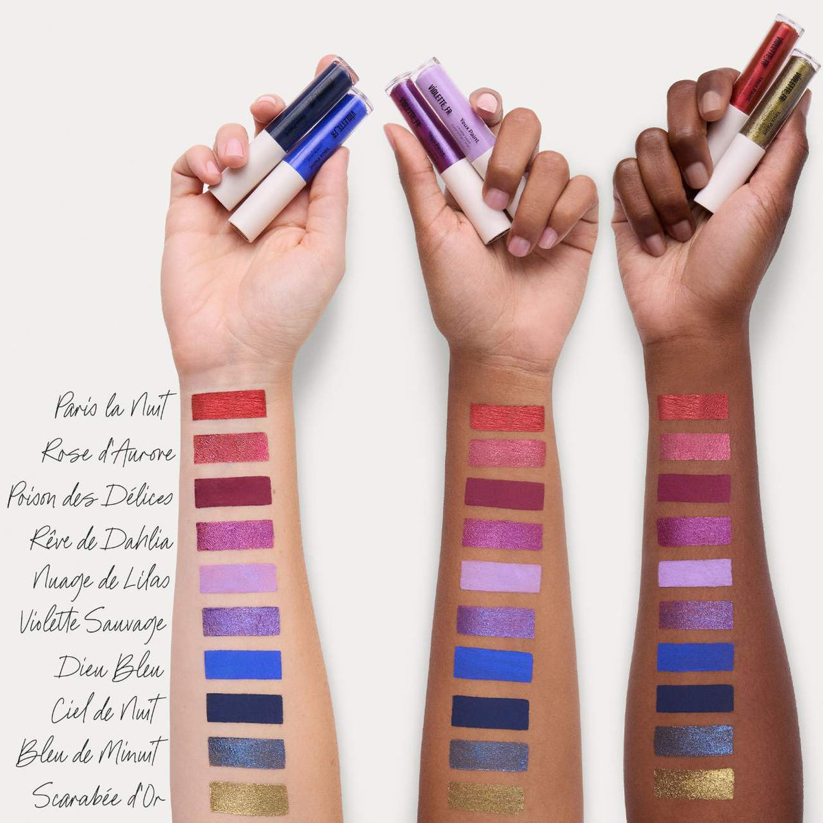 VIOLETTE_FR Yeux Paint Liquid Eyeshadow & Eyeliner Full - 2.79 g Original - The Beauty Code