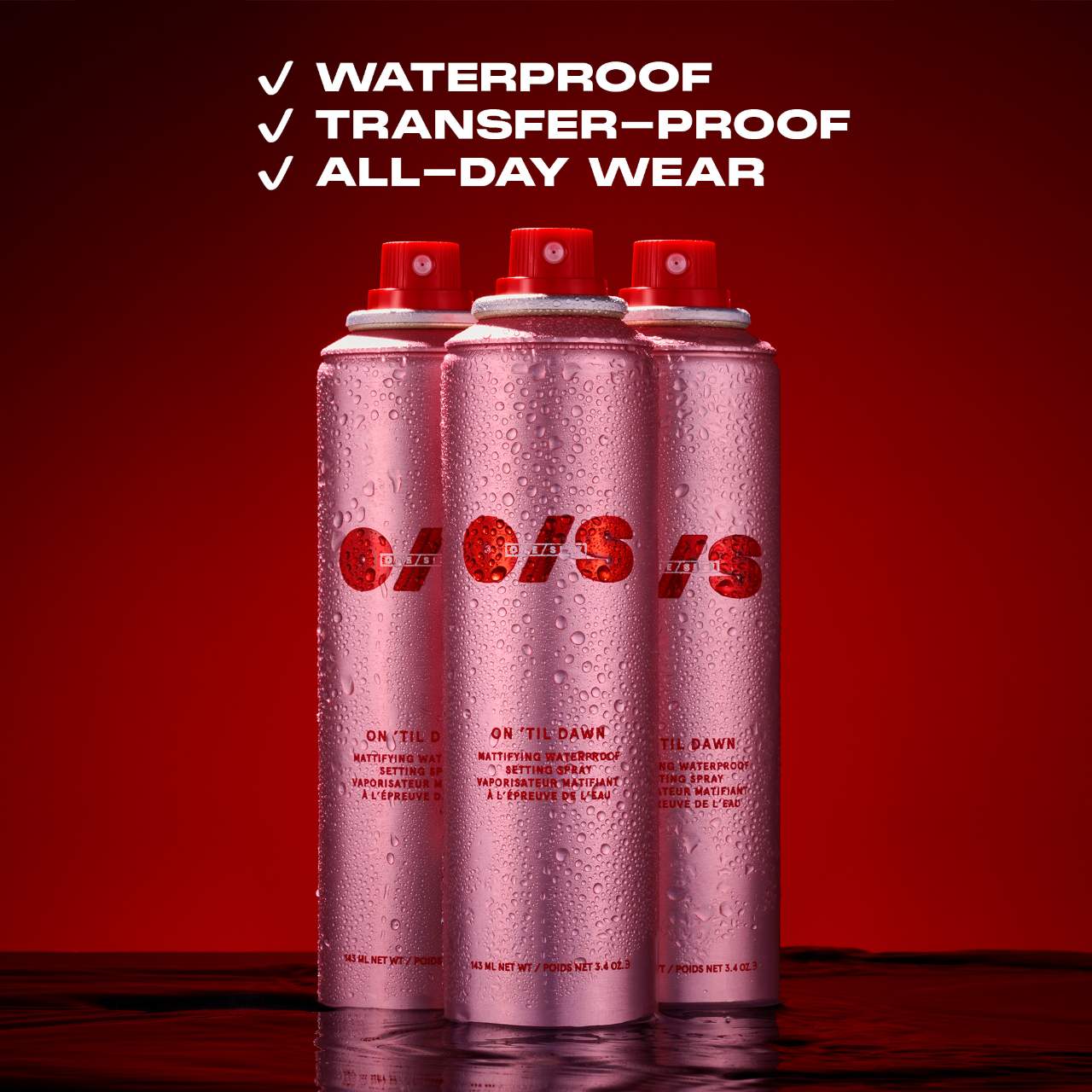 ONE/SIZE On 'Til Dawn Mattifying Waterproof Setting Spray